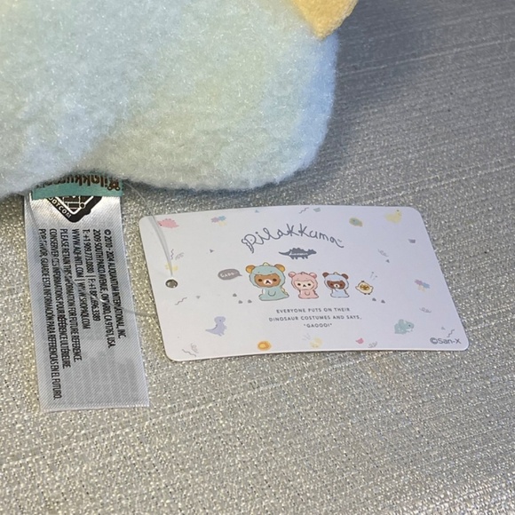Rilakkuma San-X Original Plays with Dino Series Plush - Picture 3 of 8